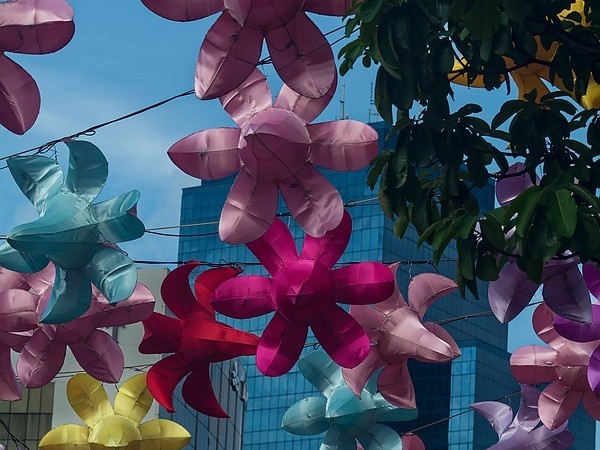 Singapur Farben einer Stadt